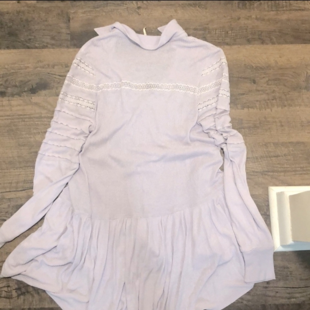 💜 Free People Lavender Dress NWOT - Picture 7 of 8